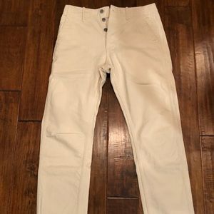 Rogue Territory Field Pants/Ecru Cone Mills - 32
